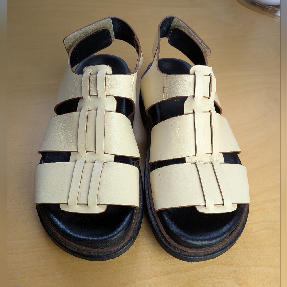 MAGUIRE Leather Gladiator Women Sandals Made In Portugal Size 36 = 5.5 - 6 US